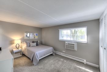 Bedroom interior view